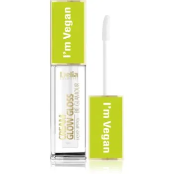 Delia Cosmetics I'm Vegan lip gloss