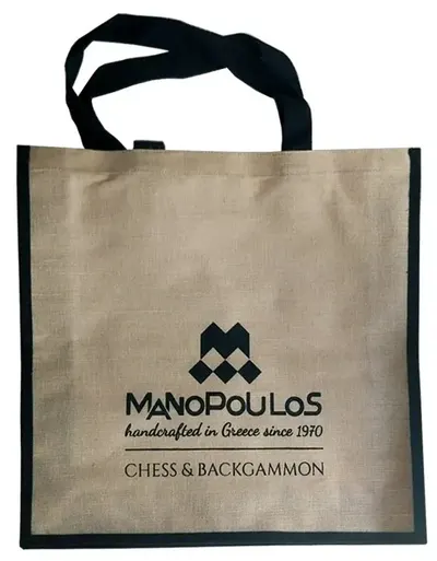 Manopoulos Torbă pentru șah - Canvas Carrying Bag, 44 х 44 cm