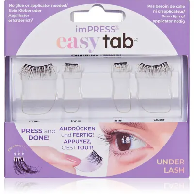 KISS imPRESS easy tab gene false smocuri autoadezive 4 buc