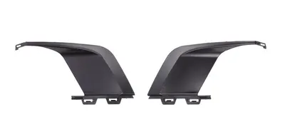 Grila bara Fata Dreapta/Stanga set, plastic, negru potrivit PEUGEOT 308, 308 I, 308 II 2007-2021 Break 2011-2013