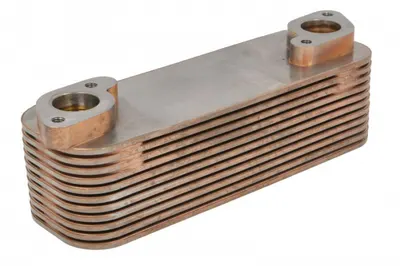 Radiator ulei (78x64x64 250mm, numar nervuri: 11) potrivit MAN LION S COACH, TGS I, TGX I; NEOPLAN TOURLINER I; VAN HOOL T D2066LF01-D2676LOH49 08.05