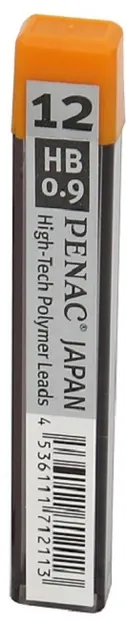 Graffiti Penac - HB, 0.9 mm, 12 bucăți