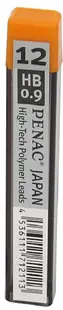 Graffiti Penac - HB, 0.9 mm, 12 bucăți