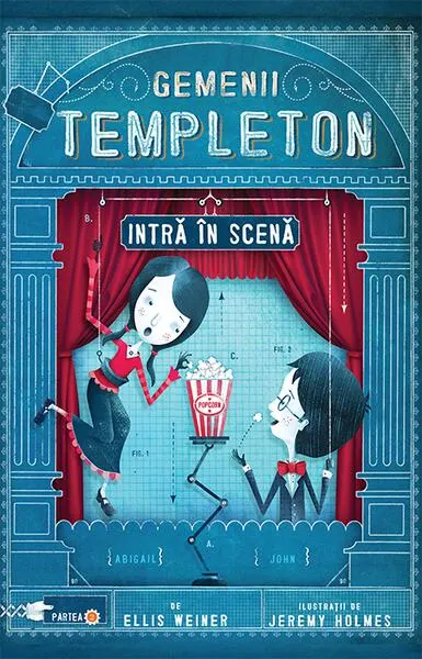 Gemenii Templeton intră în scenă - Paperback brosat - Ellis Weiner