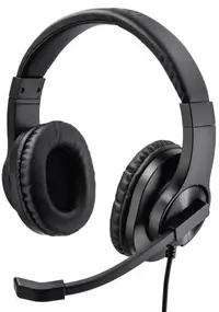 Căști cu microfon Hama - HS-P350, negre