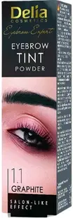 Delia Vopsea pentru sprâncene Tint Powder, 1.1 grafit, 2 g