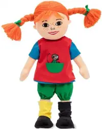 Micki Pippi - Păpușă de pluș vorbitoare Pippi, 40 cm