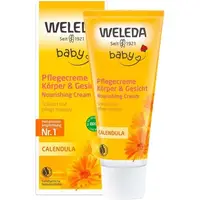Cremă pentru față și corp, Weleda, Calendula, alb, 75 ml