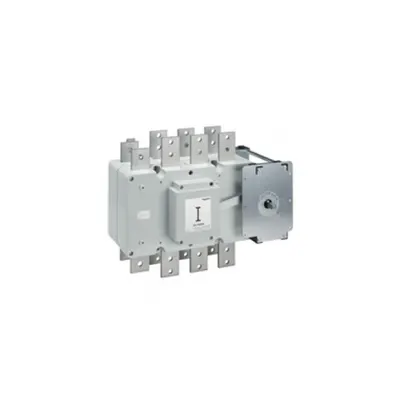 Selector manual retea-grup - size 6 - 3P+N - 1600 A - I-O-II