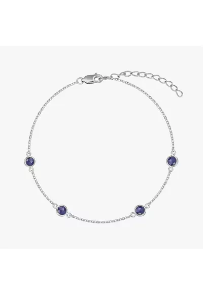 Bratara din argint Birthstonedwqf