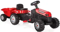 Tractor cu remorca Pilsan - Active, rosu