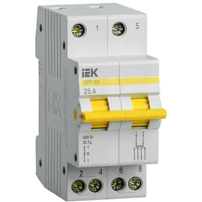 Comutator trei pozitii VRT-63 2P 25A