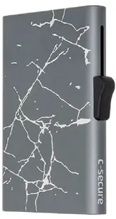 Husa pentru carduri C-Secure - XL, gri și alb