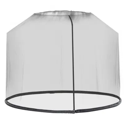 Outsunny Plasă de Protecție pentru Umbrelă de Soare, Copertină și Casă Plasă, Negru, 7.5' | Aosom Romania