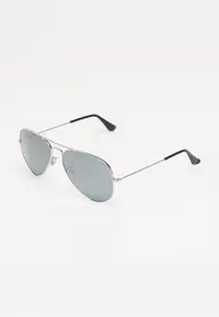Ochelari de soare argintii Aviator