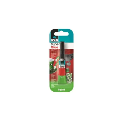 Adeziv Super Glue Bison, 3g, lipire rapida si rezistenta