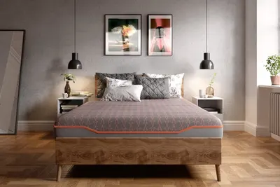 Saltea cu memorie si arcuri individuale Somnart Supreme Pocket Multilayer 100x200x24 cm husa detasabila