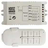 Releu radio controlat cu telecomanda - receptor 3 canale X 1000w