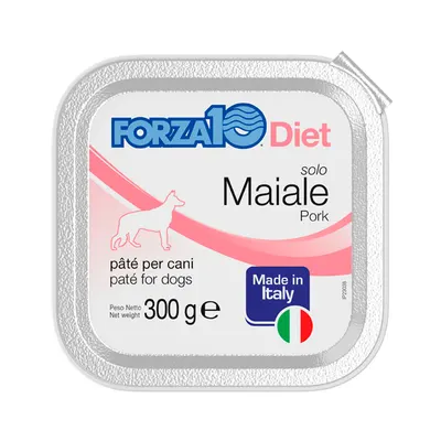Forza 10 Solo Diet Pork Dog Alu 300 Gr