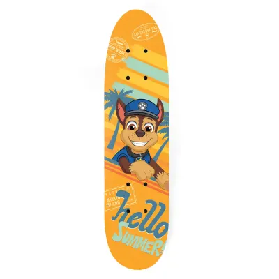 Skateboard din lemn copii Paw Patrol (Patrula Catelusilor) baieti, 61cm