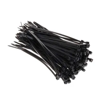 Coliere Negre 150X2.5, 100 Buc/Pg