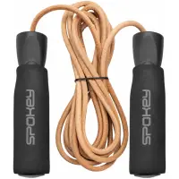 Spokey Quick Skip Leather coardă 280 cm