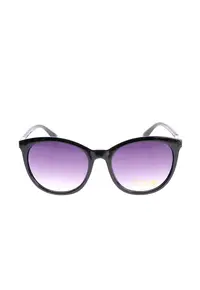 Ochelari de soare cu lentile degrade mov si rama neagra