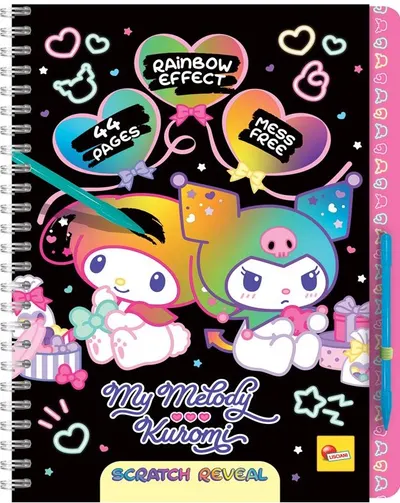 Sketchbook Lisciani Hello Kitty - My Melody & Kuromi