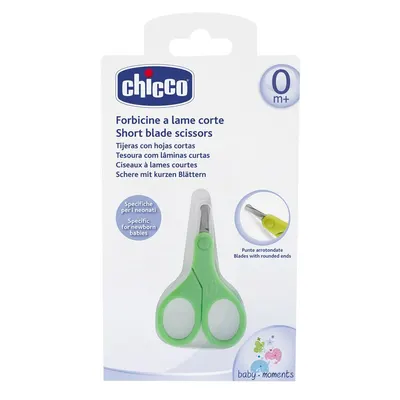 Forfecuta, Chicco, Speciala pentru nou-nascuti, verde, 0luni+