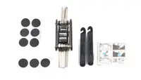 Trusă de reparare anvelope bicicletă cu geantă - 17 piese