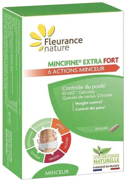 Mincifine Formulă pentru slăbit, 40 tablete, Fleurance Nature