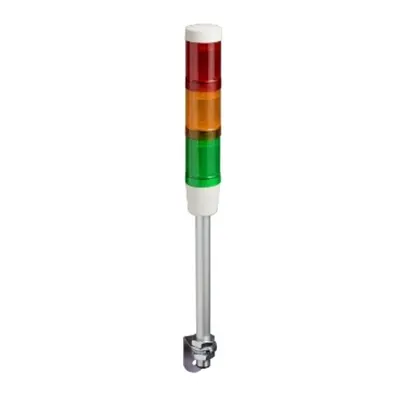 Indicator baterie cu buzer + 3 unitati iluminate Ø 45 mm, 230 V AC