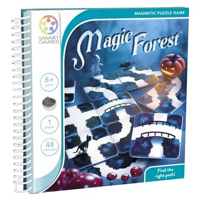 Puzzle magnetic de calatorie – Magic forest SGT 210-8 Smart Games