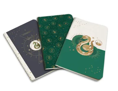 Set carnete - Harry Potter - Slytherin Constellation Sewn Pocket