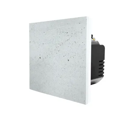 Intrerupator Dublu Cap Scara / Cruce cu Touch din Marmura LUXION, Serie A
