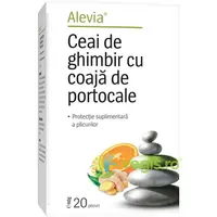 Ceai de Ghimbir cu Coaja de Portocale 20 plicuri