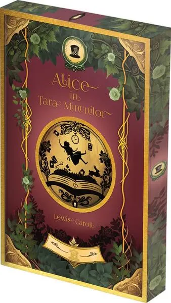 Alice în Țara Minunilor - cu folio și canturi ilustrate - Paperback brosat - Lewis Caroll