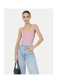 Top dama 15290585 - Viscoza/Nylon - Roz - Roz