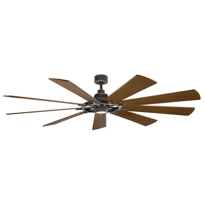 Lustra cu ventilator Gentry XL – 85in / 216cm Fan – Weathered Zinc