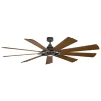 Lustra cu ventilator Gentry XL – 85in / 216cm Fan – Weathered Zinc
