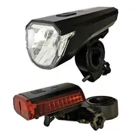 Lanterna cu acumulator pentru bicicleta, fata + spate, Arcas