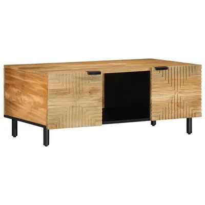 vidaXL Masuta cafea maro 100x54x40 cm lemn masiv de mango