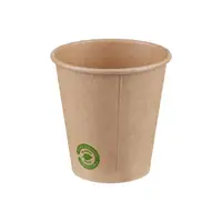 Pahare Carton Zero Plastic Kraft 180 ml, 50 Bucati