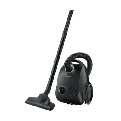 Aspirator cu Sac Bosch BGBS2LB1 Serie 2, Filtru Igienic PureAir, 3.5 litri, 600 W, 80 dB, Negru
