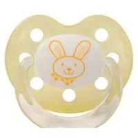 Baby Nova Suzedta din silicon, marime 1, frunza si iepuras
