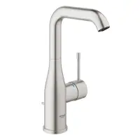 Baterie lavoar monocomanda L, supersteel, Grohe Essence