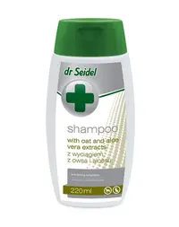 DR SEIDEL șampon calmant câini pisici anti-mâncărime ovăz aloe 220 ml