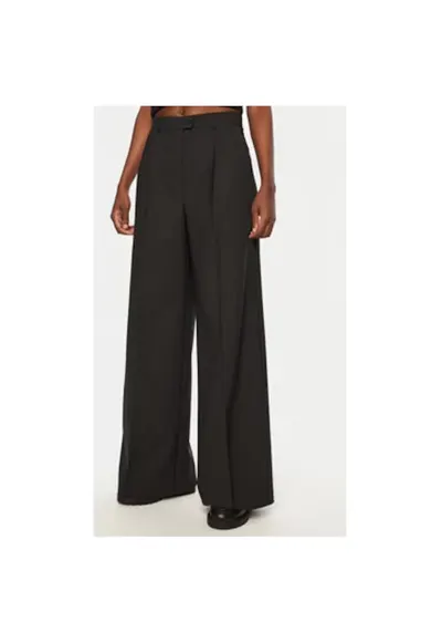 Pantaloni dama - 304944260 - Poliester reciclat/Lana - Gri - Gri