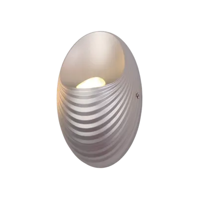 Aplica Led Perete Shell 5w/ 500lm/ 4000k Argintie