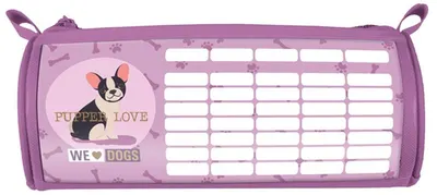 Penar oval Lizzy Card We Love Dogs Pups - Cu program